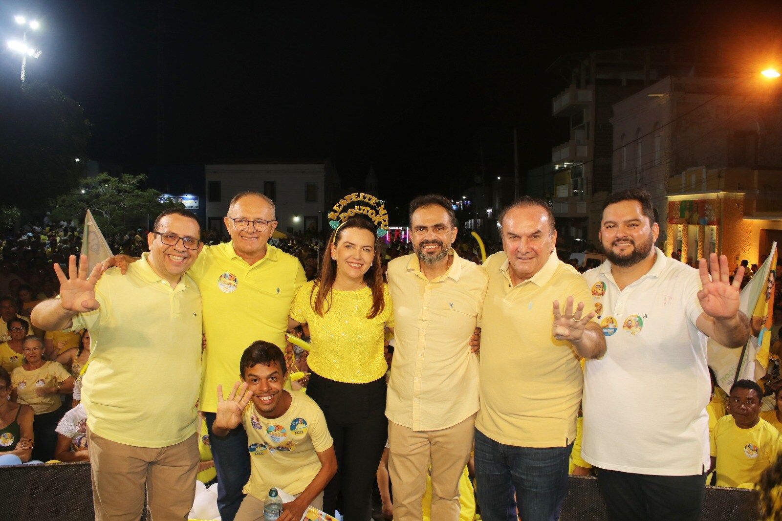 Comício Claylton de Otton e Ionalle Leocádio – Santana do Matos