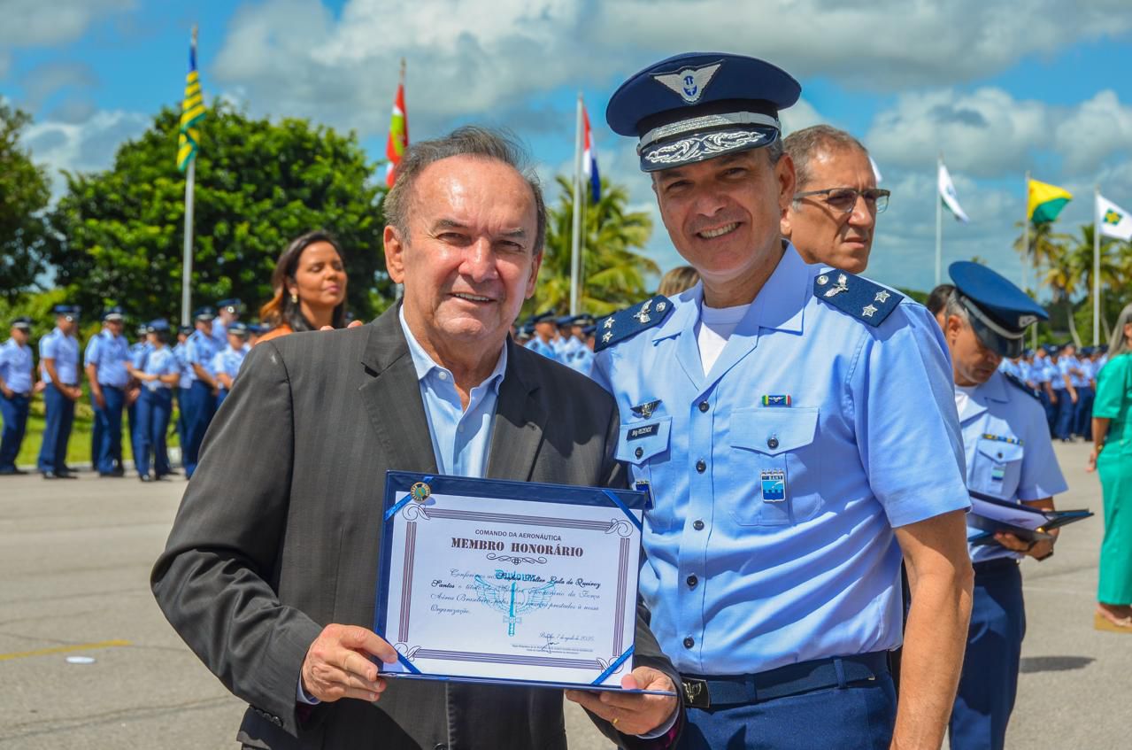 Título Honorífico de Membro Honorário da Força Aérea Brasileira (Parnamirim) 08/08/2025