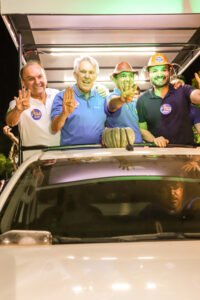Nelter Queiroz acompanha Caravana do Azulão em Jucurutu e Caicó, e reforça apoio a Allysson Bezerra