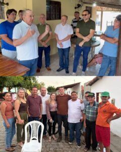 Além de Lagoa Nova, Nelter Queiroz também amplia apoios e fortalece articulação política em Florânia e Campo Redondo