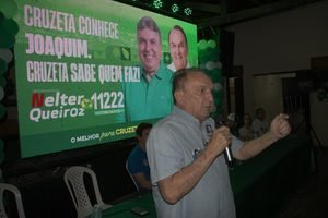 NELTER QUEIROZ PARTICIPA DE ADESIVAÇO E REUNIÃO DOS AMIGOS DO PREFEITO JOAQUIM DE MEDEIRINHO EM CRUZETA